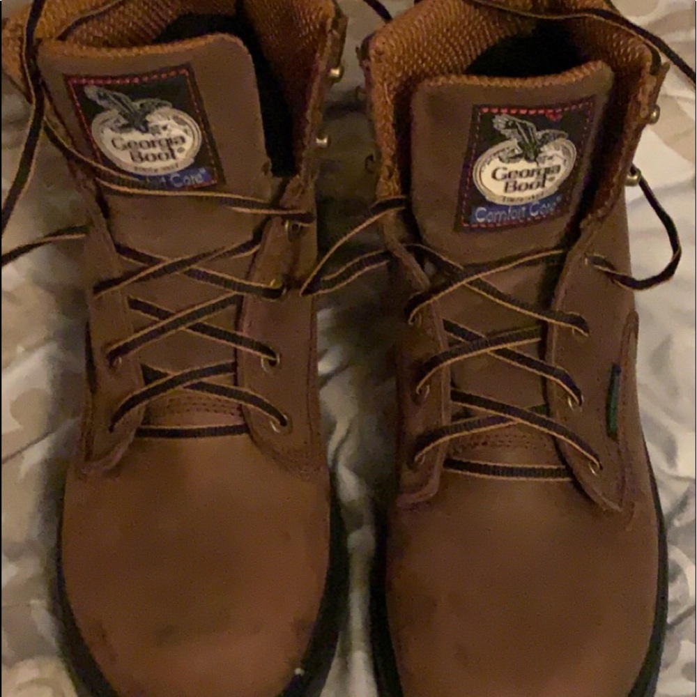 Size 11m Georgia (Steel Toe) work boots